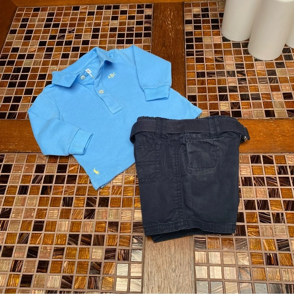 Ralph Lauren Baby Boy Matching Set